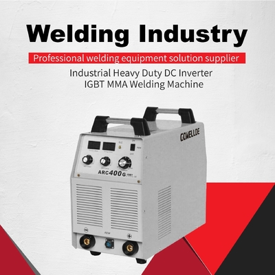 Stable Arc Low Spatter Industrial Welding Machine AC380V Input Power