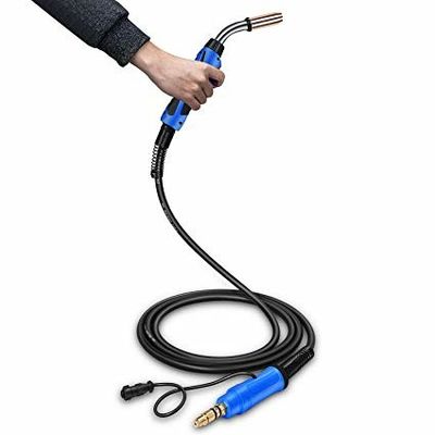M25 Mig Welding Torch Assembly 60 AMPS Mig Welder Euro Torch With 3m Cable