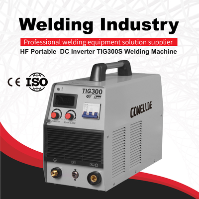 Lightweight TIG300GAS IGBT Stick TIG MMA Welder For Soldering Working