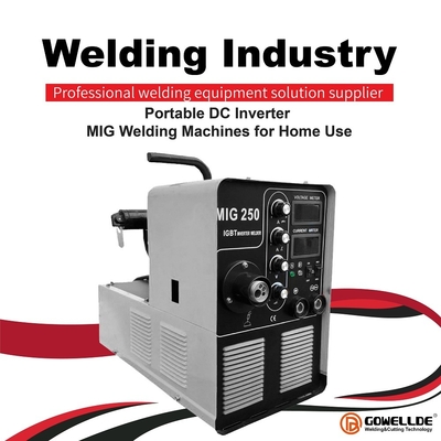 Portable MIG250 380V MIG MMA Welder Advanced Inverter Technology For Home use